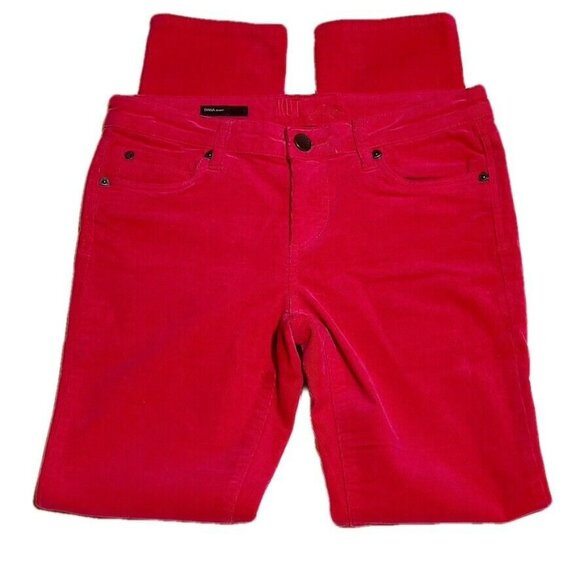 KUT from the Kloth Womens Red Corduroy Pants - Picture 1 of 12